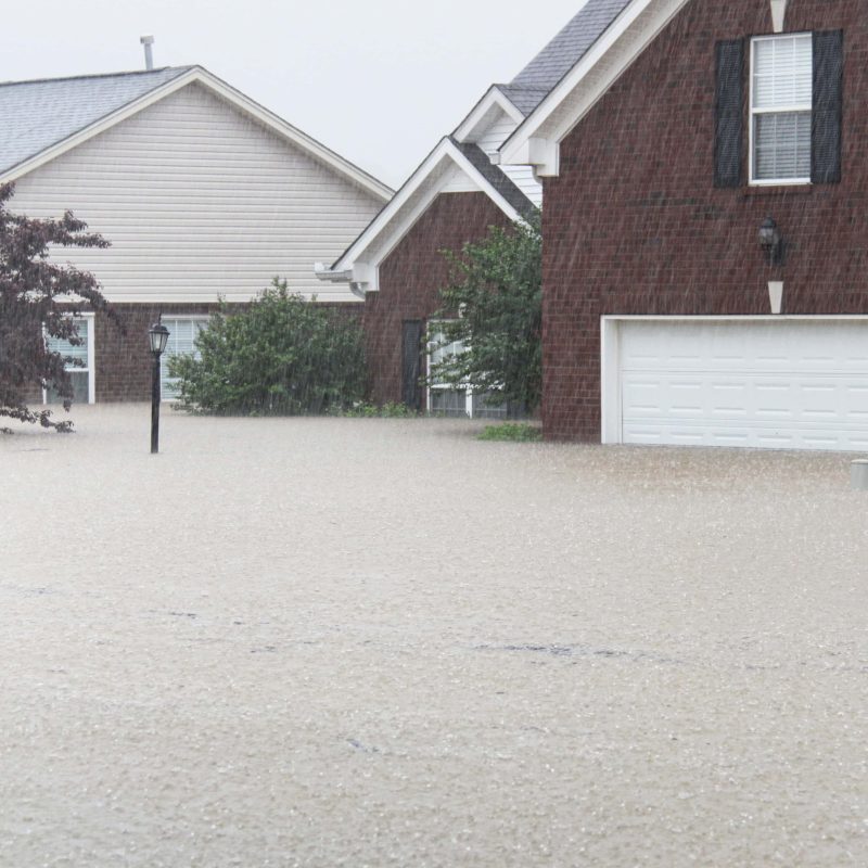 Flooded home in Milwaukee showing property damage for insurance claim assistance